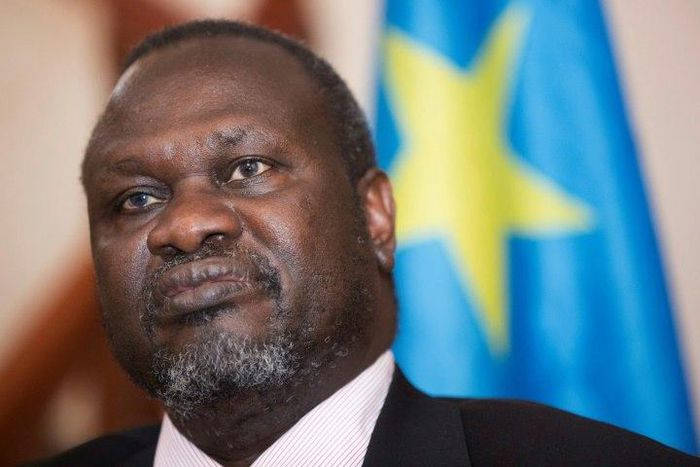 South Sudan's labour minister Gabriel Duop Lam joined a unity government last year as a member of the opposition headed by rebel leader Riek Machar (pictured)
