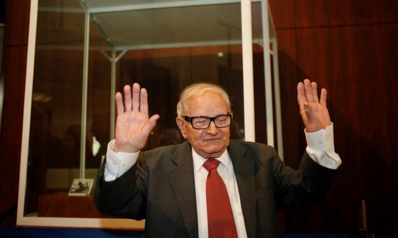 Former Israeli Mossad spy Rafi Eitan, seen in this December 2011 picture, commanded the audacious capture in 1960 of top Nazi Adolf Eichmann in Argentina and smuggled him to Israel where he was tried and executed by hanging