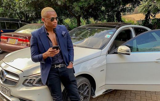 Otile Brown new car