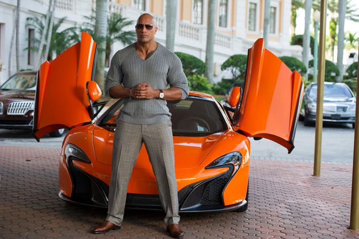 Dwayne Johnson knows how to rock tall men fashion the classy way.