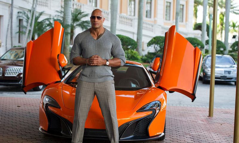 Dwayne Johnson knows how to rock tall men fashion the classy way.