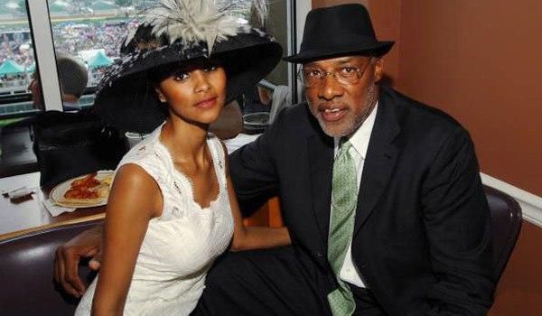 Young woman dating older man
