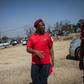 South African opposition leader Julius Malema arrives to give a press briefing in Johannesburg, South Africa