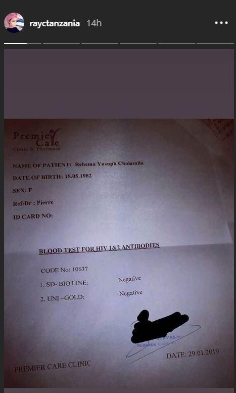 Fans react after singer Ray C shares HIV test results on Instagram