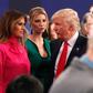 Melania Trump has shrugged off her husband's "boy talk" in an interview with CNN