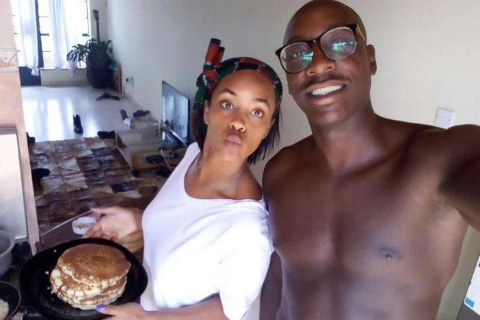 Sauti Sol's Bien Aime Baraza with fiancee Chiki Kuruka. Bien proposes to Chiki Kuruka