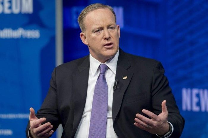 White House press secretary Sean Spicer, under fire for his comments comparing Nazi atrocities to a suspected chemical attack in Syria, says his gaffe was "painful"