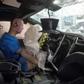 A technology-packed, 180-pound (80 kg) crash test dummy sends a vast array of data from its sensors to show how he fared in the crash