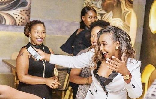 Betty Kyallo on her birthday