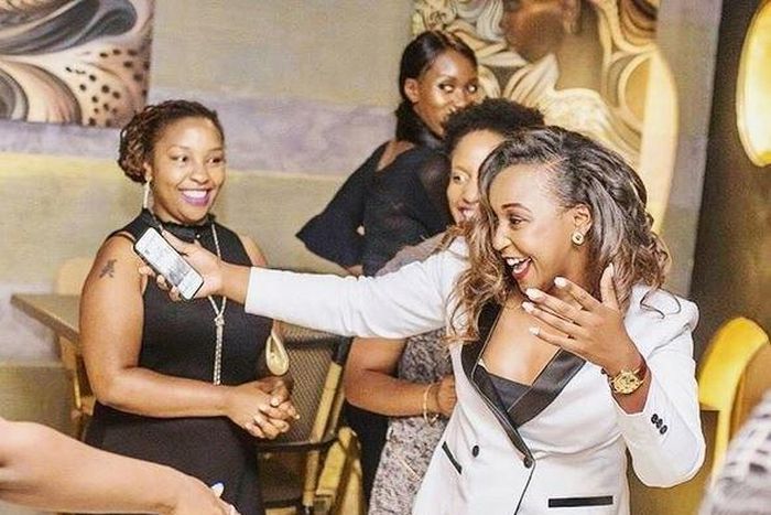 Betty Kyallo on her birthday