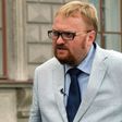 Vitaly Milonov, pictured in 2013, lashed out at the weekend at two local lawmakers leading a protest against handing over St. Isaac's basilica, a top landmark in Saint-Petersburg, to the Russian Orthodox Church