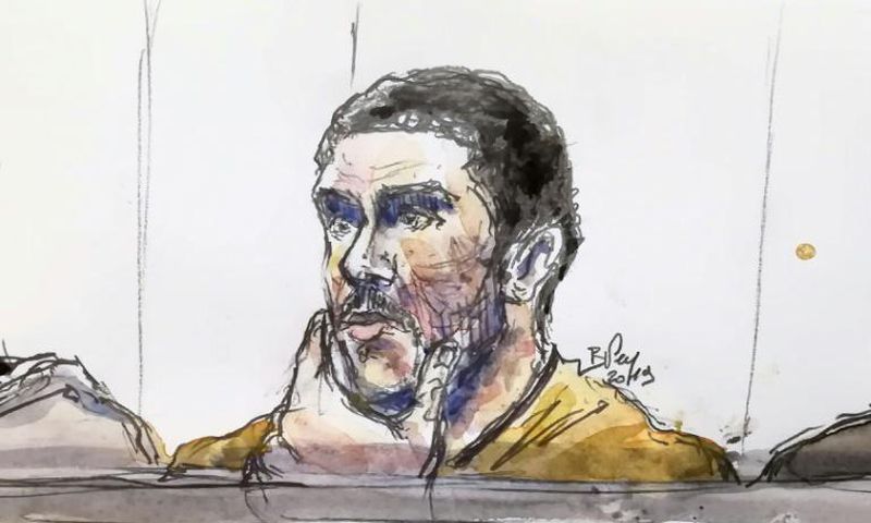 Investigators want to probe links between Mehdi Nemmouche, depicted in a court sketch and accused of a 2014 attack at the Jewish Museum in Brussels and fellow jihadists behind the Paris attacks along with those in the Belgian capital