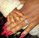 Diana Marua with Bahati