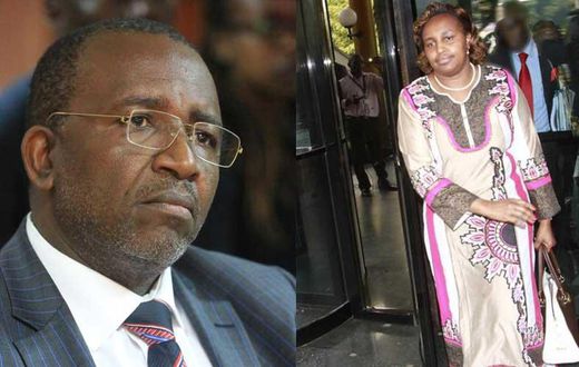 Senator Mithika Linturi and Marianne Kitany
