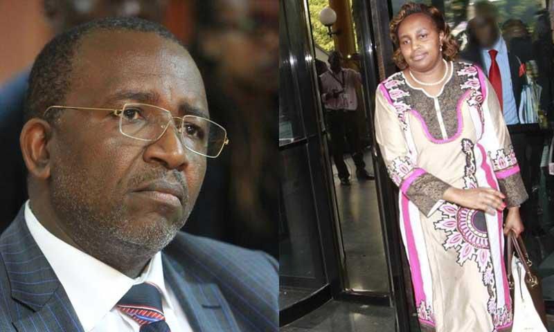 Senator Mithika Linturi and Marianne Kitany