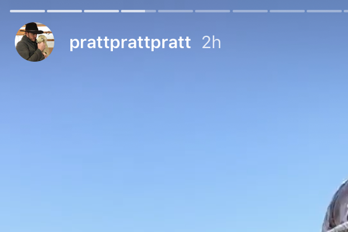 Chris Pratt's Insta'ing From an Air Force Base