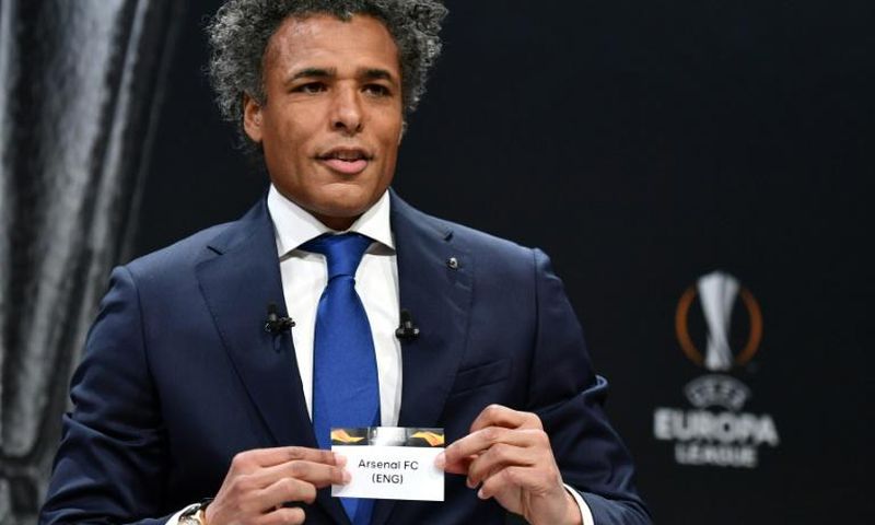 UEFA Europa league ambassador and former Netherlands striker, Pierre van Hooijdonk, pulled Arsenal's name out of the hat in Friday's draw