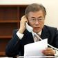 South Korea's new President Moon Jae-In talks to Chinese leader Xi Jinping, at the presidential Blue House in Seoul, on May 11, 2017