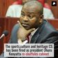 UHURU FIRES SPORT'S CABINET SECRETARY RASHID ECHESA