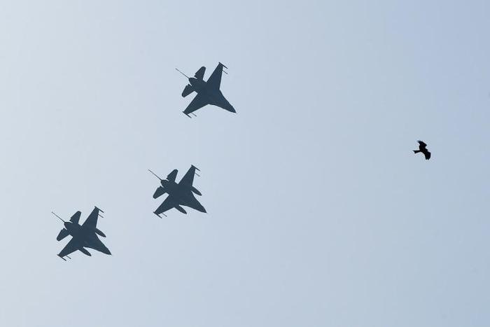 F-16 fighter jets, in a file image. The United States approves the sale of 25 F-16 fighter aircraft to Morocco for $3.8 billion