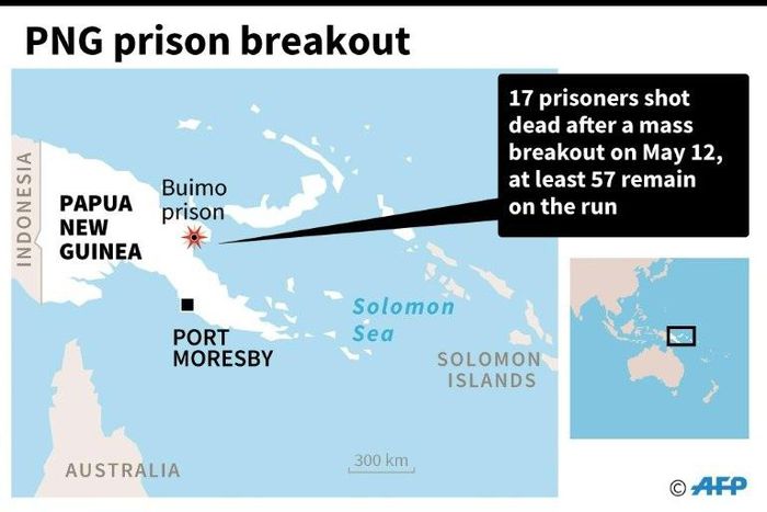 PNG prison breakout