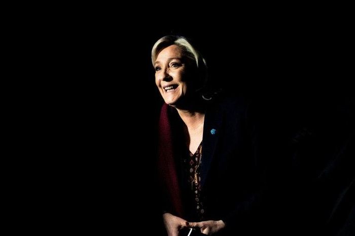 French presidential election candidate for the far-right Front National (FN) party Marine Le Pen smiles as she attends a two-day political rally to kick off her presidential campaign on February 4, 2017 in Lyon
