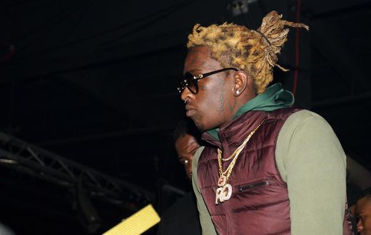 American rapper Young Thug