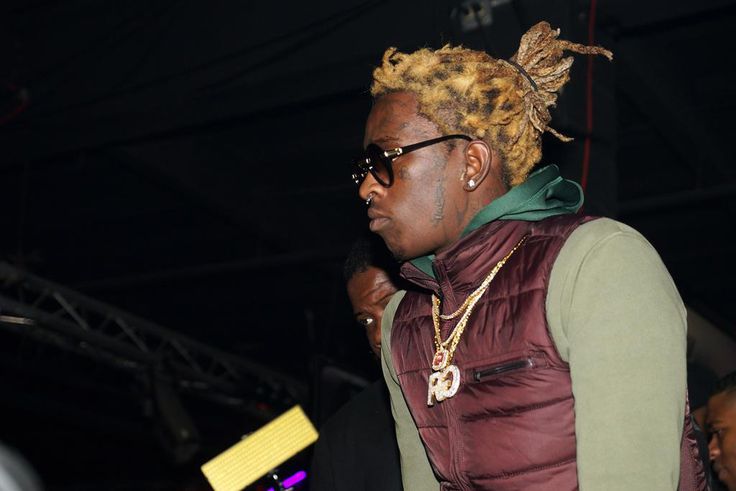 American rapper Young Thug