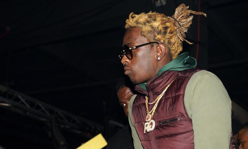 American rapper Young Thug
