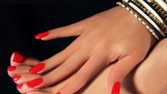 DIY manicure and pedicure