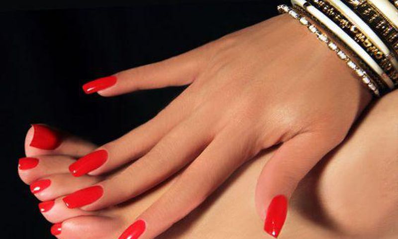 DIY manicure and pedicure
