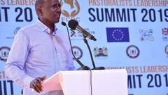 DP William Ruto speaking in Garissa on Friday