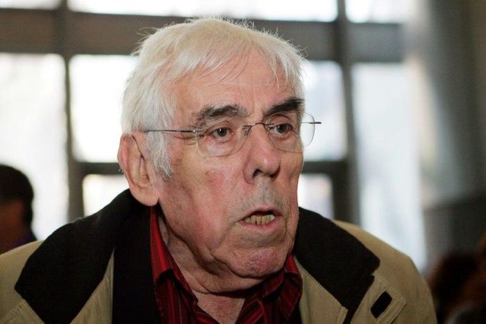 French cinematographer Raoul Coutard, pictured at the Cinematheque Francaise in Paris, in 2007