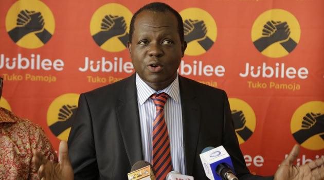 New Jubilee Party Secretary General Raphael Tuju.