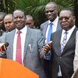 ODM party leader Raila Odinga during a past media briefing