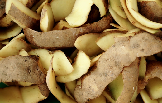 Potato peels(Video Blocks)