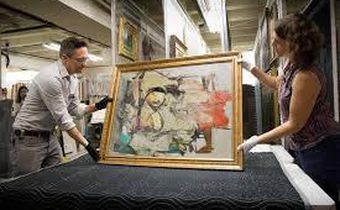 Stolen-and-found de Kooning to be shown off before restoration