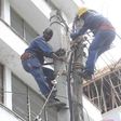 Kenya Power workers during a past maintenance procedure