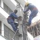 Kenya Power workers during a past maintenance procedure