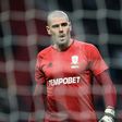 Middlesbrough's goalkeeper Víctor Valdes made two sharp saves from strikes by Everton's Romelu Lukaku and Ademola Lookman during their 0-0 draw on February 11, 2017