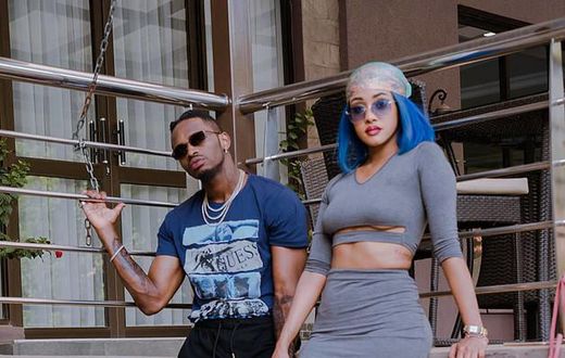 Diamond and Tanasha (Instagram)