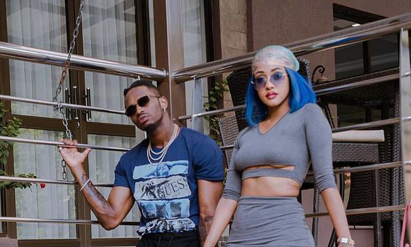 Diamond and Tanasha (Instagram)