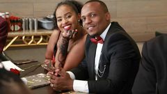 The Kitilis on their big day (Instagram)