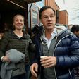 'We make the best coffee,' Mark Rutte told passers by as his VVD party handed out hot drinks on the street