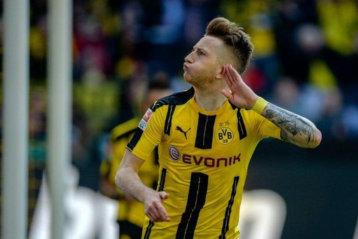 Marco Reus on May 6, 2017 in Dortmund, western Germany