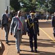 DCI boss George Kinoti with IG Joseph Boinnet at the DCI headquarters (Twitter)