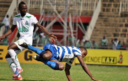 Gor Mahia vs AFC Leopards in a past Match