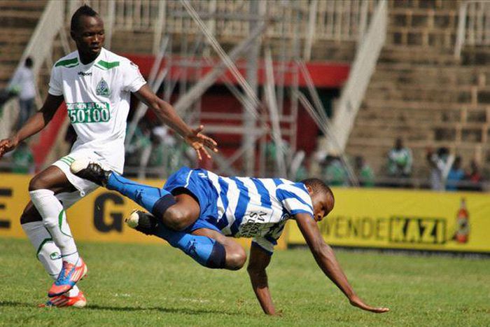 Gor Mahia vs AFC Leopards in a past Match