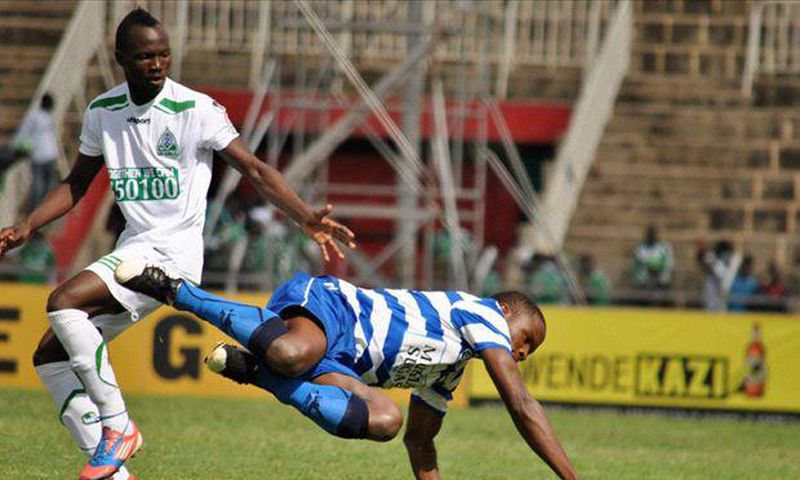 Gor Mahia vs AFC Leopards in a past Match