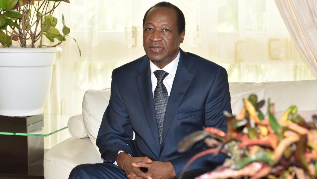 Former Burkina Faso Blaise Compaoré